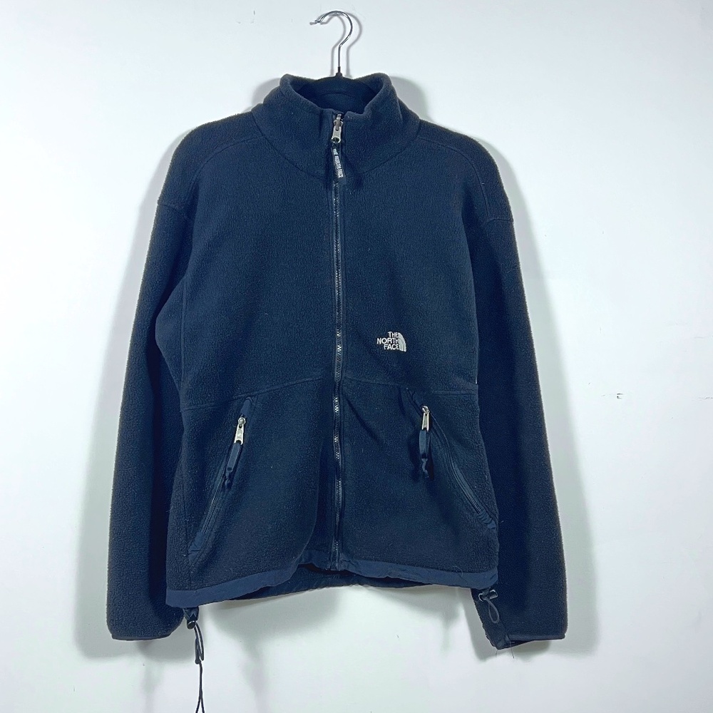 Mens The North Face Fleece jacket with zipper vent in arms SZS
